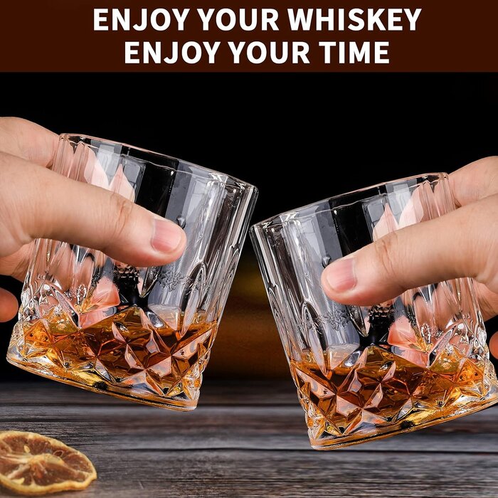 Set de 6 verres à whisky vintage - Jusqu'à -35% sur votre sélection