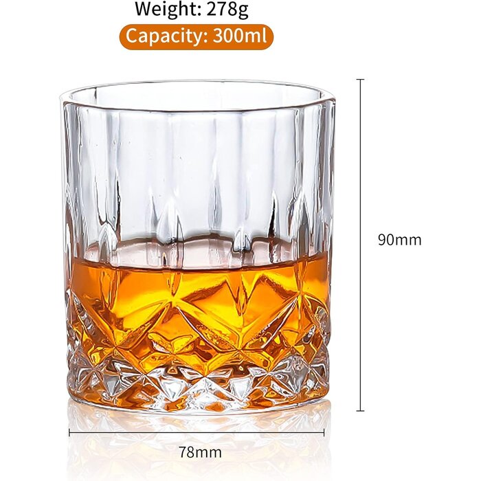 Set de 6 verres à whisky vintage - Jusqu'à -35% sur votre sélection