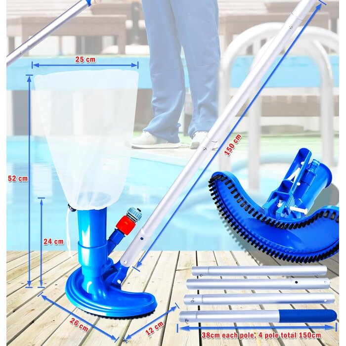 Aspirateur de piscine télescopique - Jusqu'à 35% de réduction
