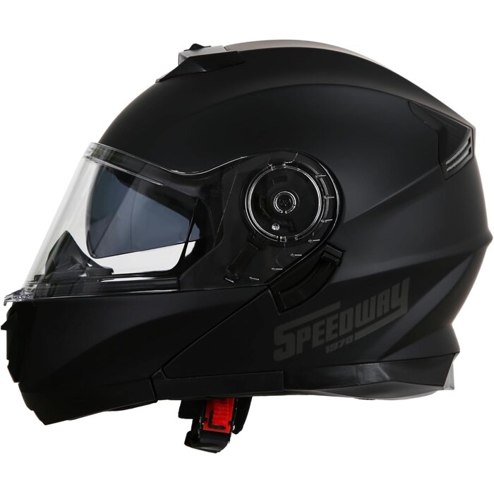 Casque moto modulable noir et blanc - Jusqu'à 35% de réduction