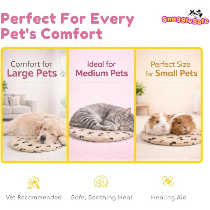 Coussin chauffant pour animaux - Jusqu'à 35% de réduction
