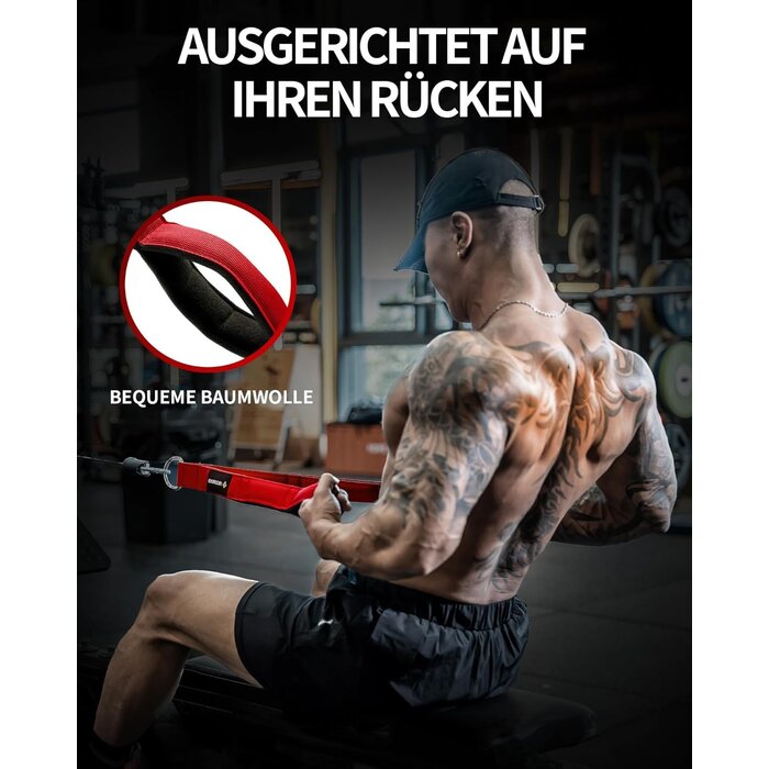 Corde à triceps extra longue - Jusqu'à 35% de remise sur votre fitness