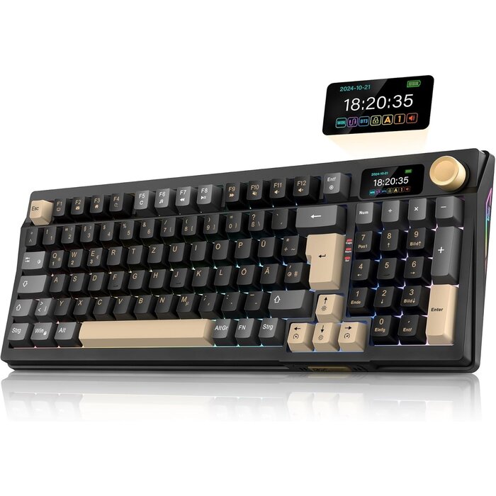 Clavier mécanique gaming sans fil 96 touches - Jusqu'à 35% de remise