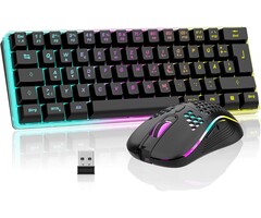 Pack Clavier 60% QWERTZ et Souris Gaming - Jusqu'à 35% de réduction