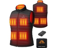 Gilet chauffant homme avec batterie 20000mAh - Jusqu'à -35% sur nos modèles