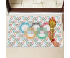 Paillasson absorbant antidérapant 73x44 cm - Jusqu'à -35% de remise