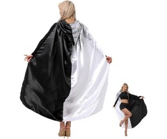 Cape de déguisement style Cruella 150cm - Jusqu'à -35% de réduction