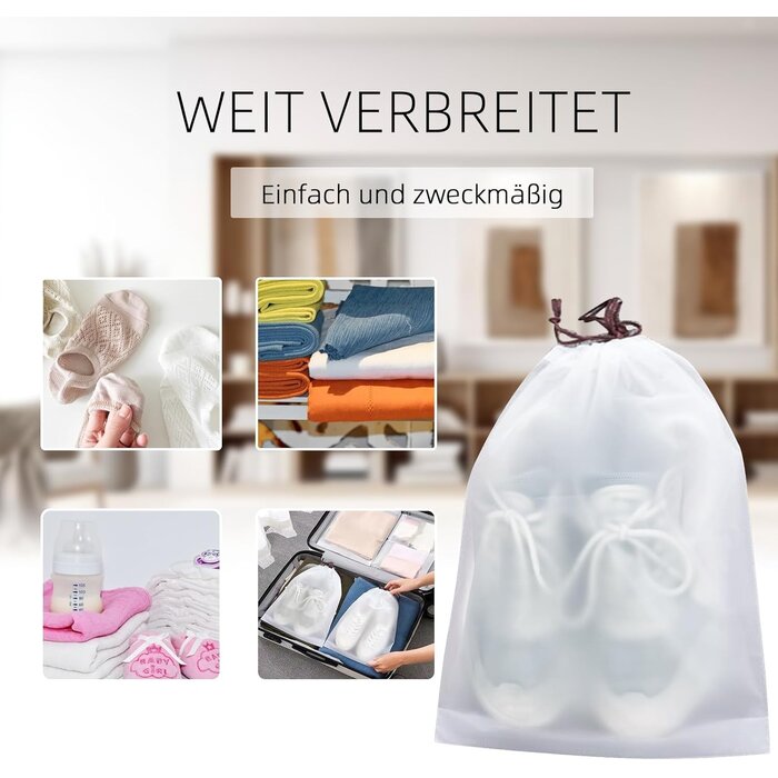 Lot de 10 housses de rangement imperméables pour chaussures - Jusqu'à -35%
