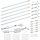 Lot de 6 réglettes LED 26cm - Éclairage sous-meuble jusqu'à -35%