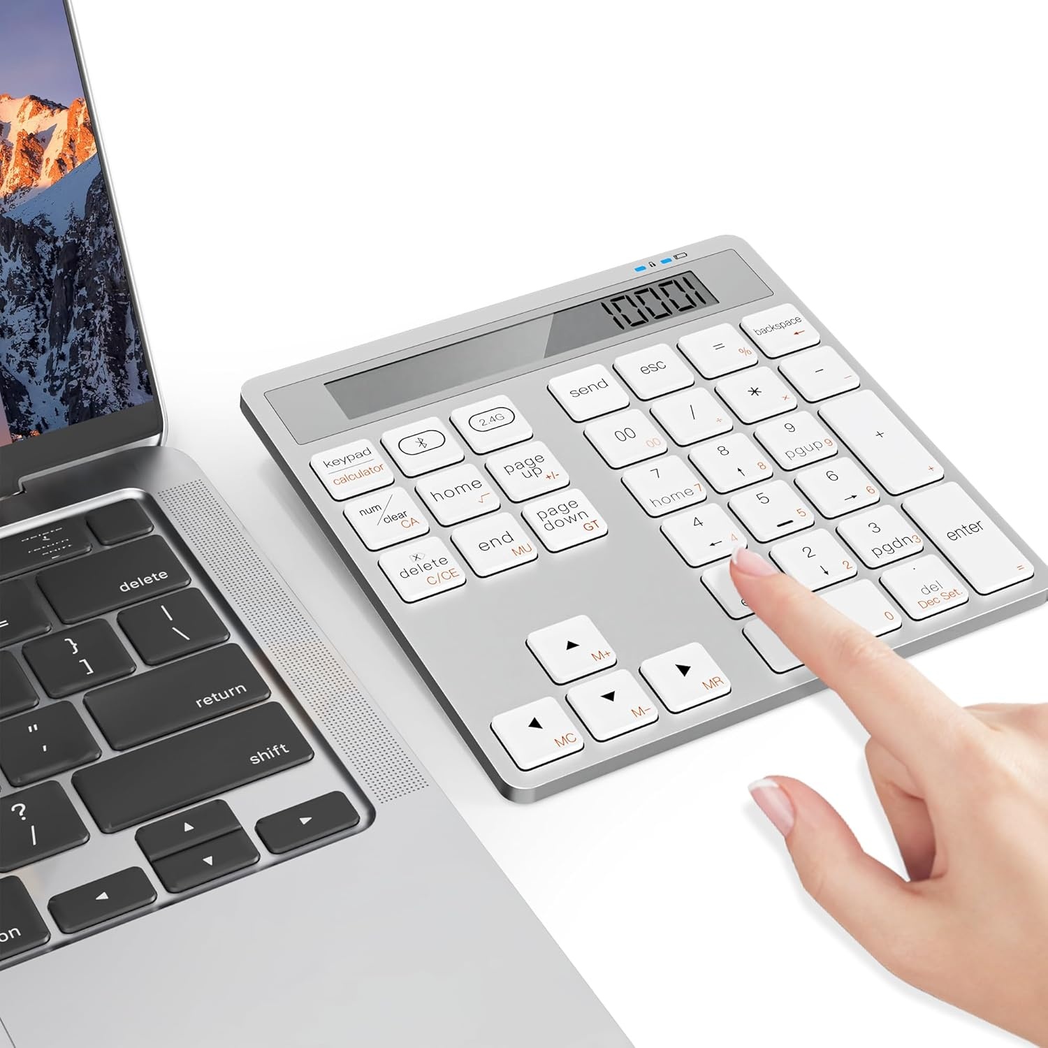 Pavé numérique et calculatrice Bluetooth 2-en-1 - Jusqu'à -35% d'économie