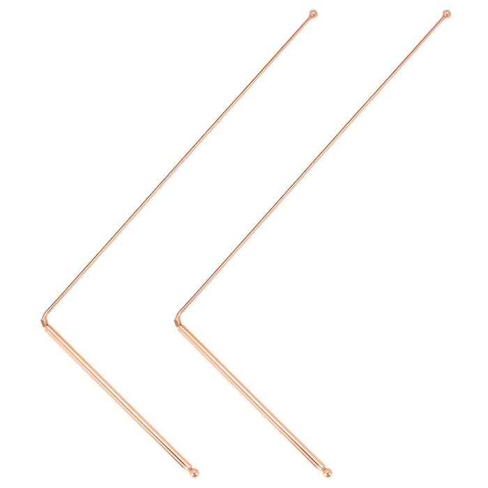 Baguettes de radiesthésie en cuivre pur - Lot de 2 - Jusqu'à -35%