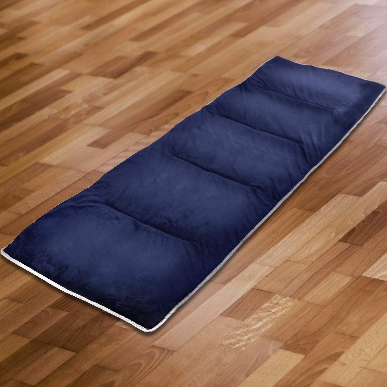 Housse coton pour lit de camp XL 190x75 cm - Bleu nuit - Jusqu'à -35%