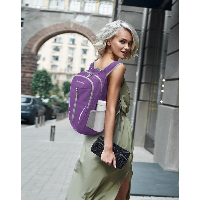 Sac à dos pliable ultra-léger 25L - Violet - Jusqu'à -35%