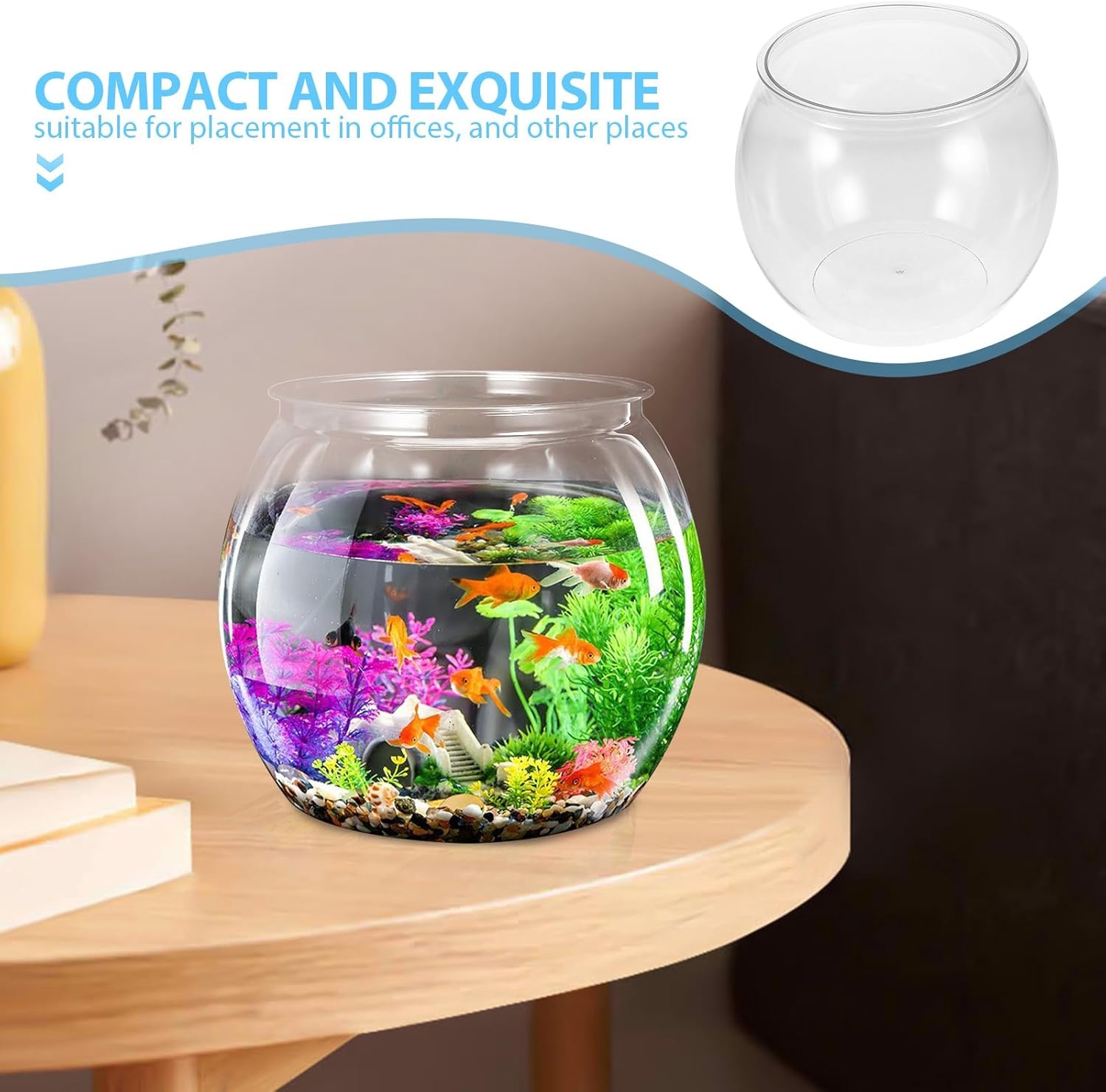 Bocal en verre polyvalent 24 cm - Jusqu'à -35% sur votre décoration
