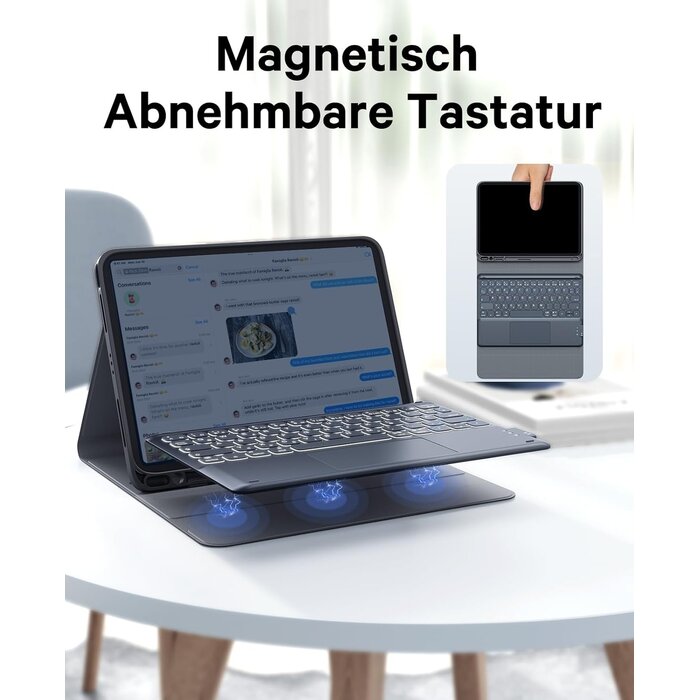 Étui clavier QWERTZ pour iPad 11" : jusqu'à -35% sur votre équipement