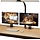 Lampe de bureau LED double tête articulée - Jusqu'à -35 %