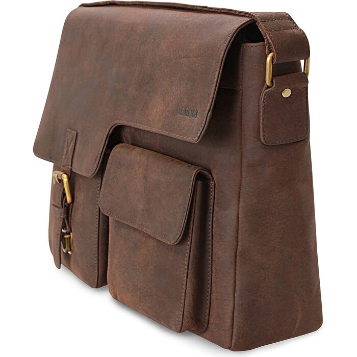 Sacoche Messager Cuir Vintage 13" - Jusqu'à -35% sur votre sélection