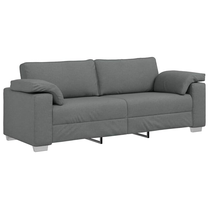 Canapé 3 places en tissu gris - Jusqu'à -35% de réduction