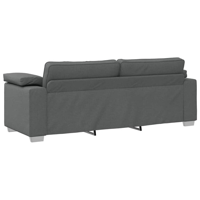 Canapé 3 places en tissu gris - Jusqu'à -35% de réduction