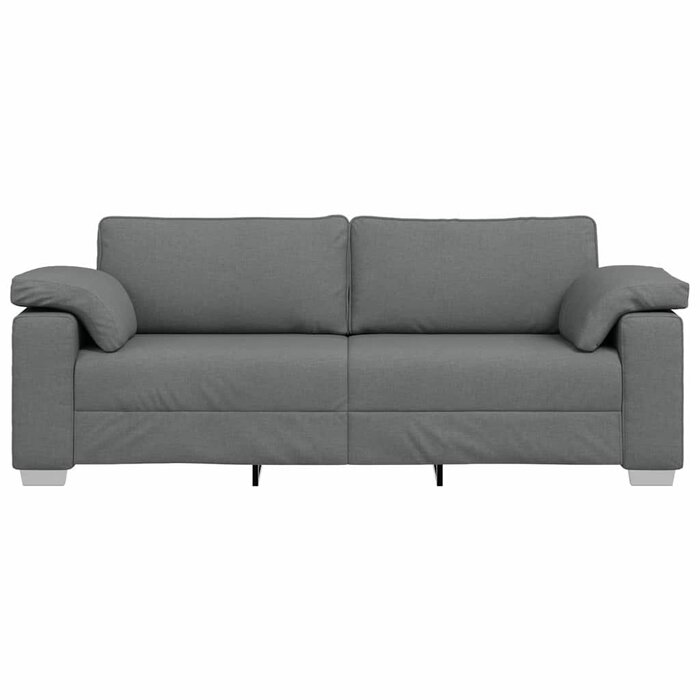 Canapé 3 places en tissu gris - Jusqu'à -35% de réduction