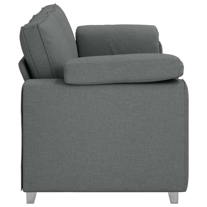 Canapé 3 places en tissu gris - Jusqu'à -35% de réduction