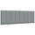 Coussin de tête de lit 120 cm - Gris clair - Jusqu'à -35% de remise