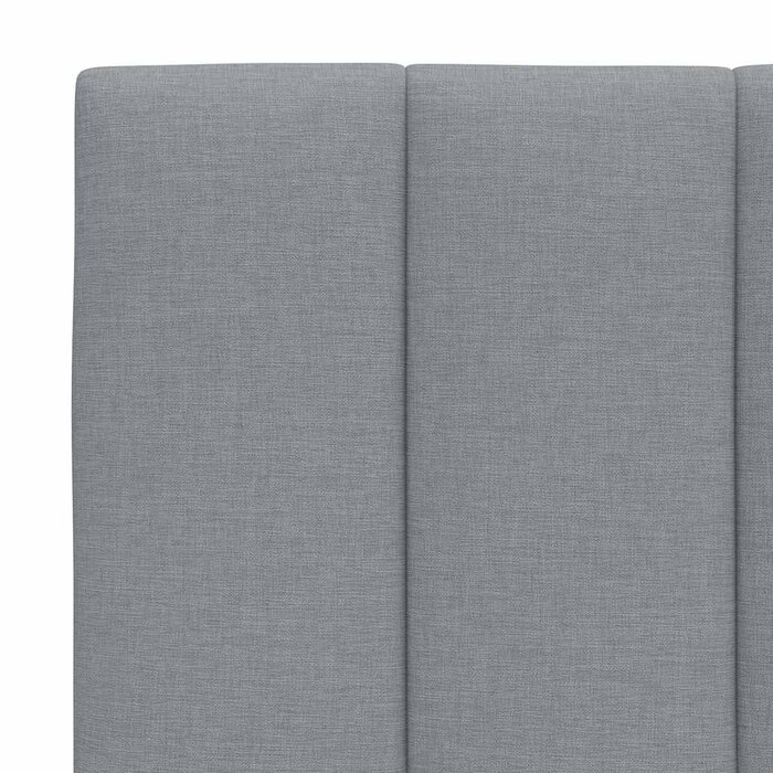Coussin de tête de lit 120 cm - Gris clair - Jusqu'à -35% de remise