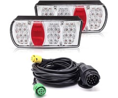 Kit feux arrière LED 13 broches - 12V/24V - Étanches - Jusqu'à -35%