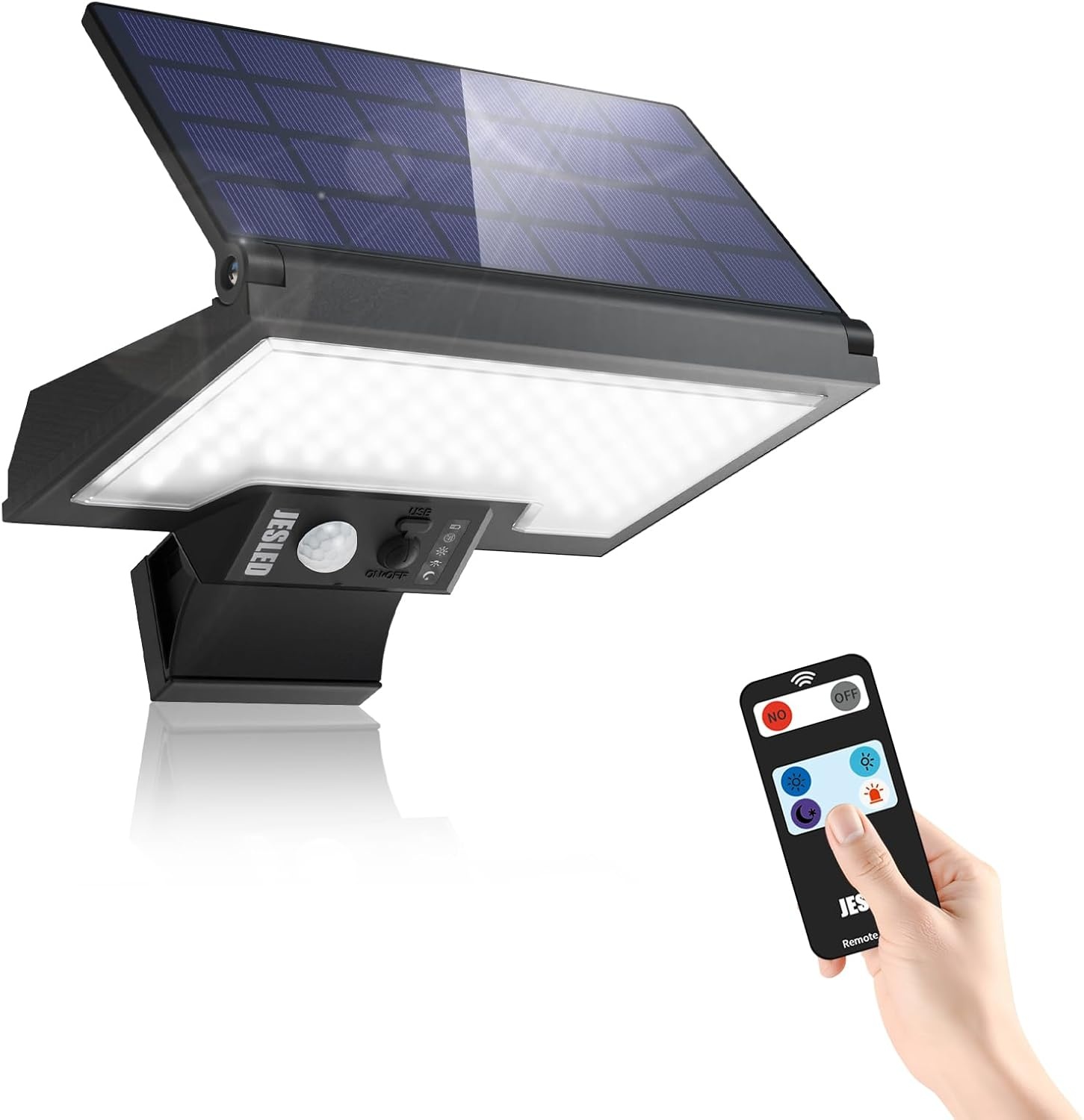 Applique solaire LED détecteur de mouvement - Jusqu'à -35% d'économie