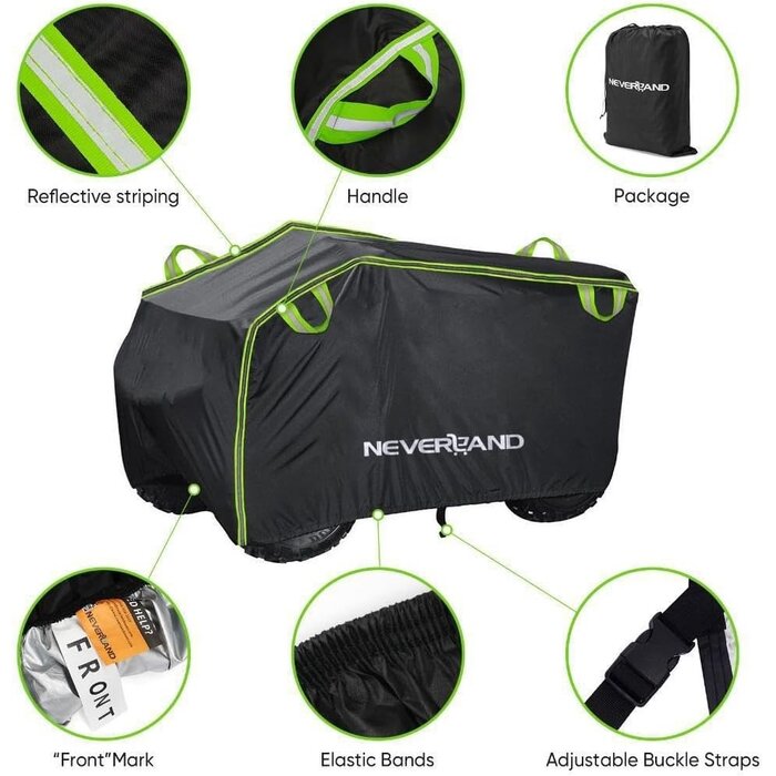Housse de protection imperméable pour quad XL - Jusqu'à 35 % de remise