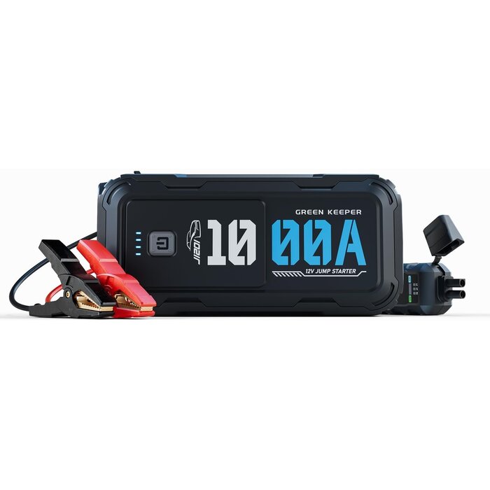 Démarreur Portable 1000A avec Powerbank - Jusqu'à 35% de réduction