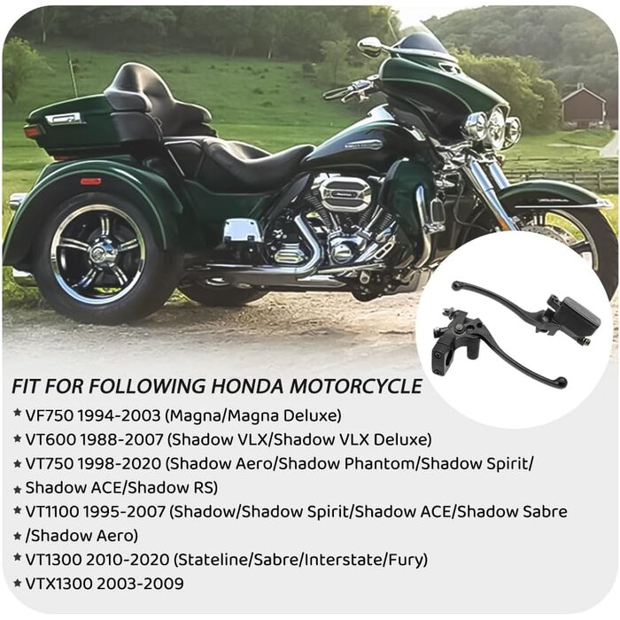 Levier d'embrayage et Maître-cylindre Chrome pour Honda - Jusqu'à -35%