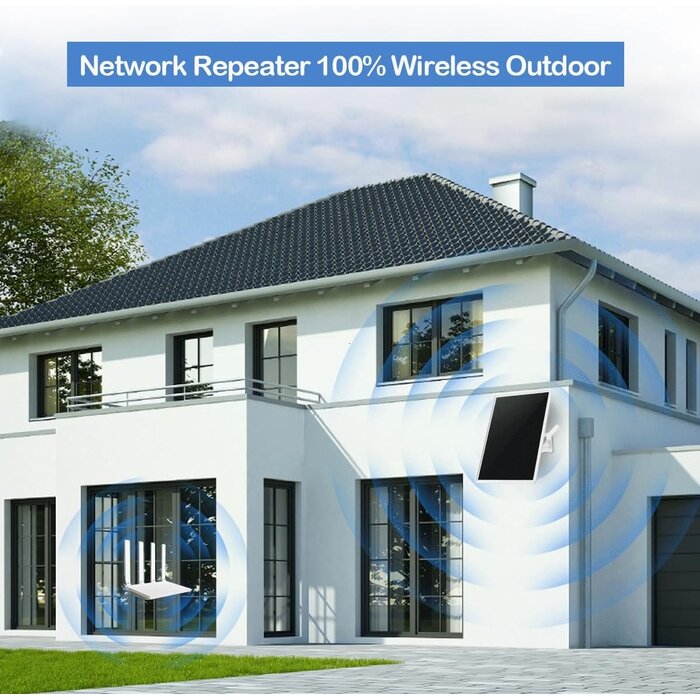 Répétiteur Wi-Fi Extérieur Solaire - Jusqu'à 35% de réduction