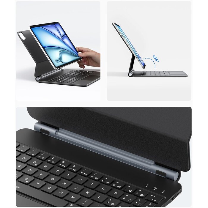 Clavier Magnétique Rétroéclairé pour iPad Pro 11 - Jusqu'à 35% de réduction