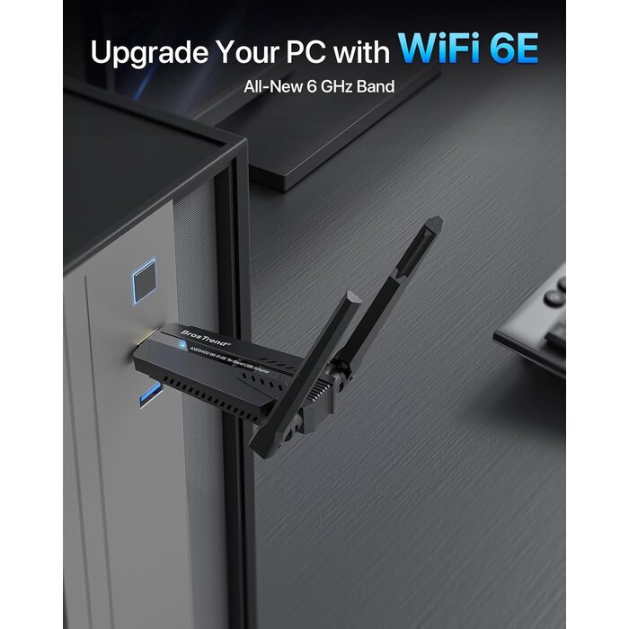Adaptateur Wi-Fi 6E USB AXE5400 - Jusqu'à 35% de réduction
