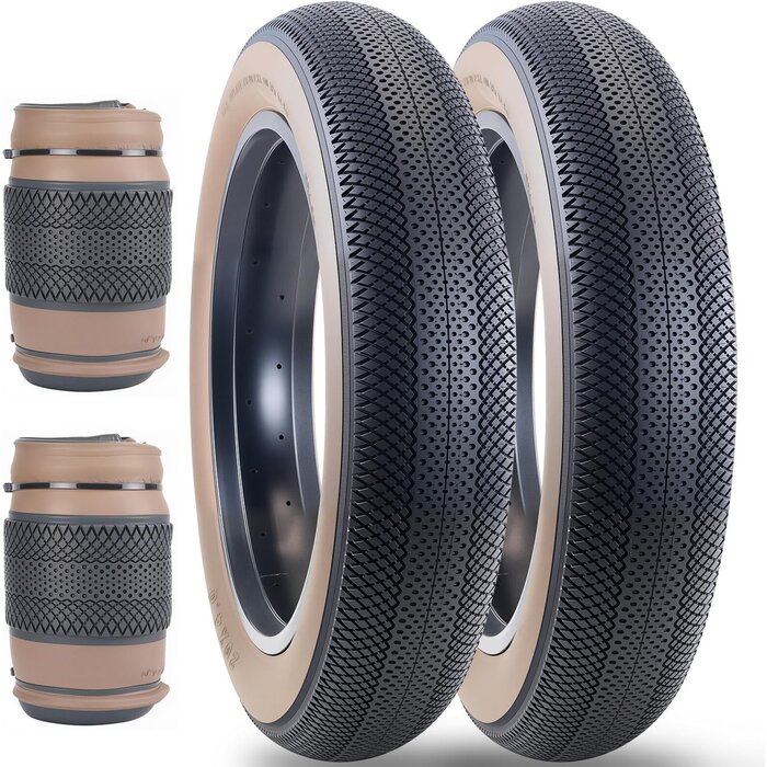 Lot de 2 Pneus Fat Bike 26x4.0 - Jusqu'à 35% de réduction
