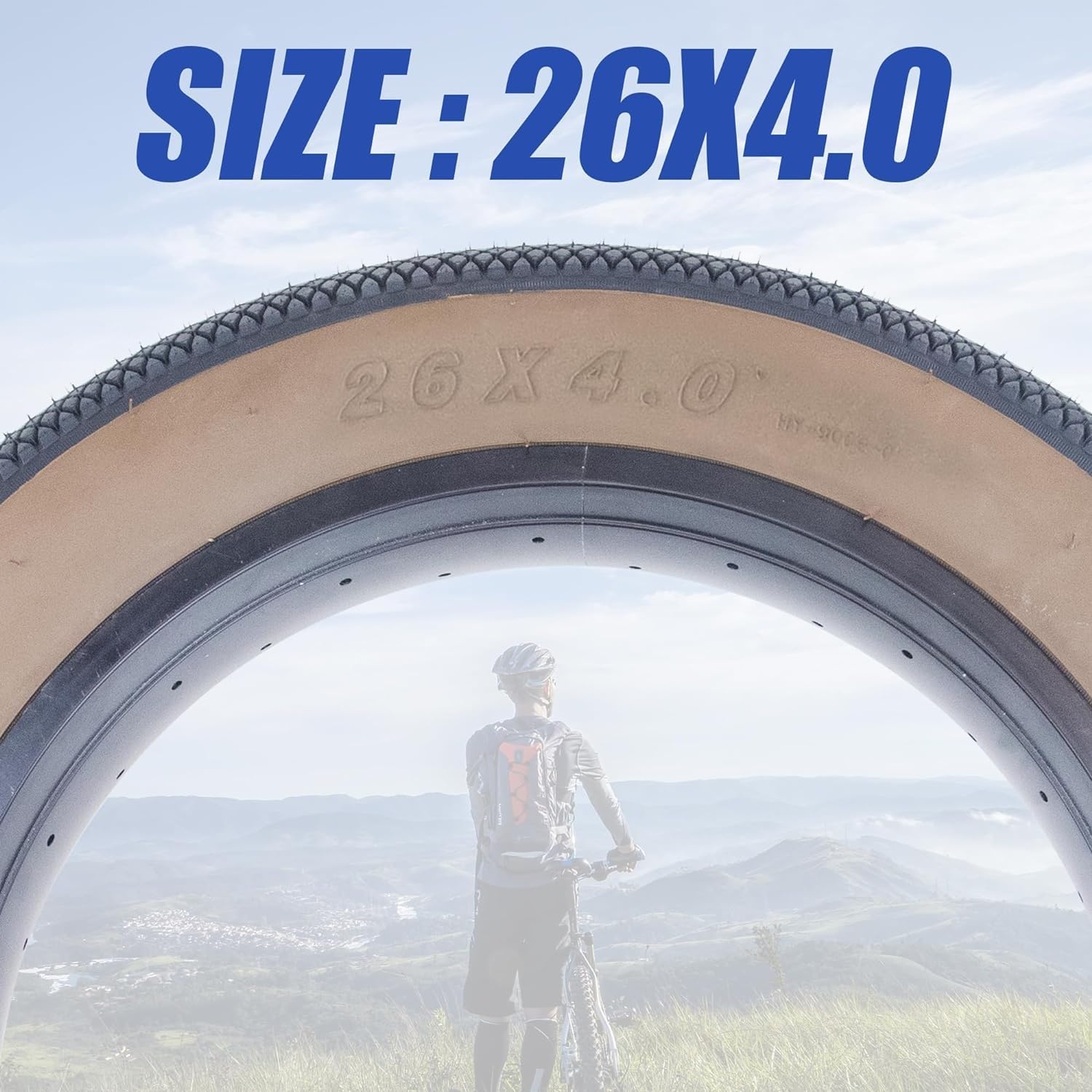 Lot de 2 Pneus Fat Bike 26x4.0 - Jusqu'à 35% de réduction