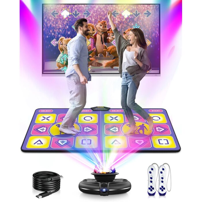 Tapis de danse interactif double - Jusqu'à -35% de réduction