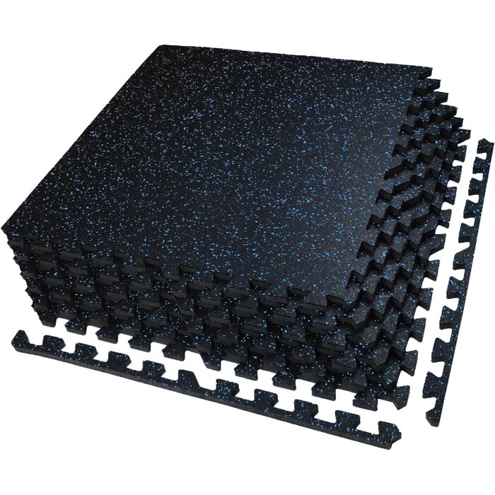 Lot de 24 dalles de sport 60x60cm - Protection haute densité - Jusqu'à -35%