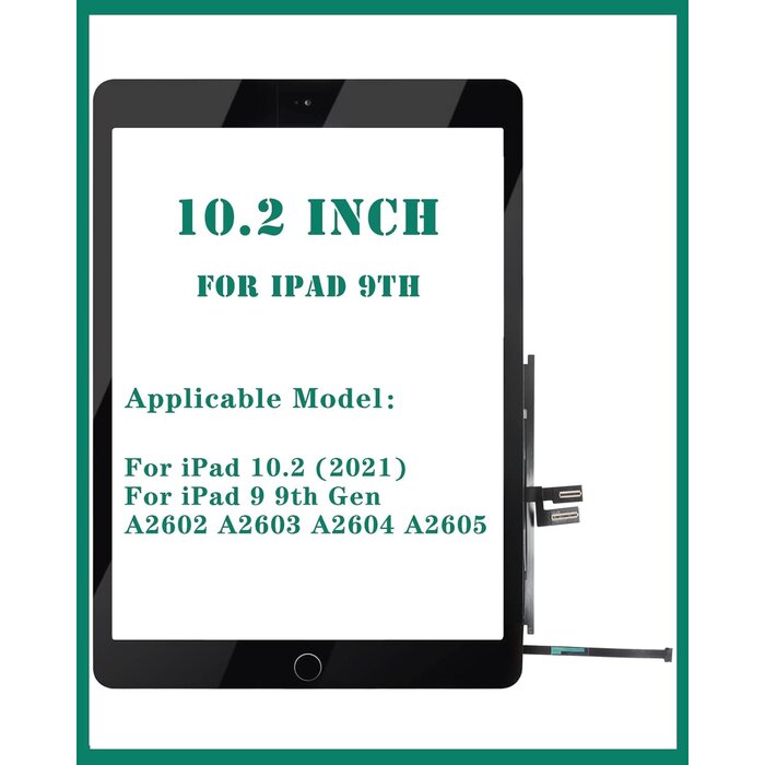Vitre tactile iPad 9 10,2" - Jusqu'à 35% de remise