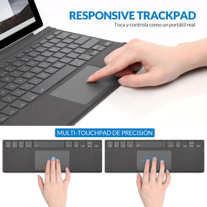 Clavier sans fil magnétique pour Surface Pro - Jusqu'à -35% en Outlet