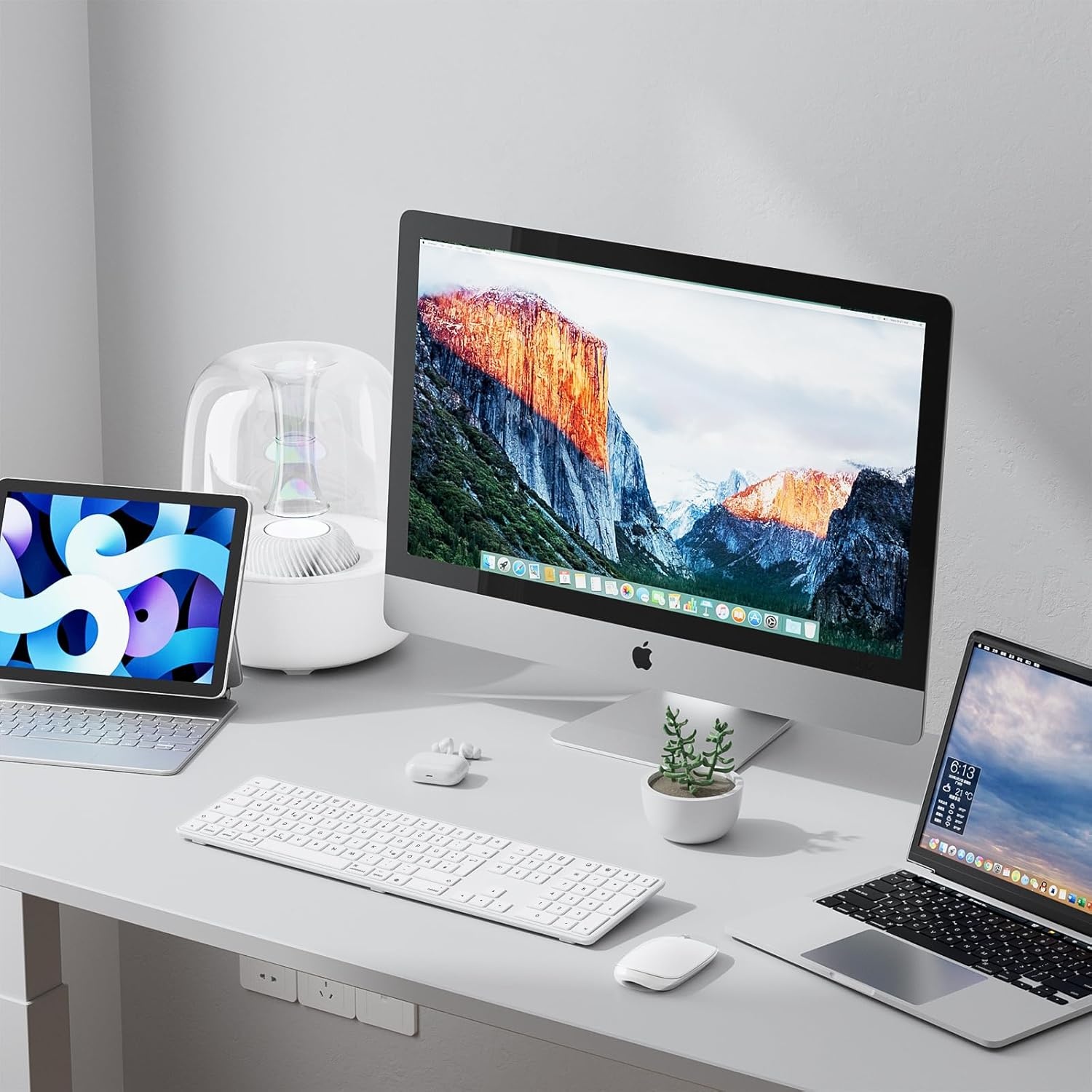 Clavier sans fil Bluetooth pour Mac, QWERTZ - Jusqu'à 35% de remise