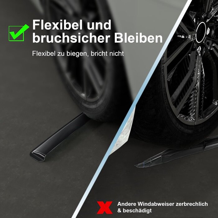 Jeu de 4 déflecteurs d'air VW Touran (2004-2015) - Jusqu'à -35% d'économie