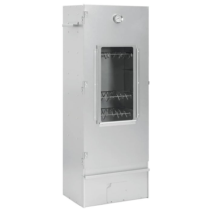 Fumoir barbecue acier 110 cm avec copeaux - Jusqu'à 35% de réduction