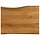 Plateau de table en manguier bords naturels 80x60cm - Jusqu'à 35% de réduction