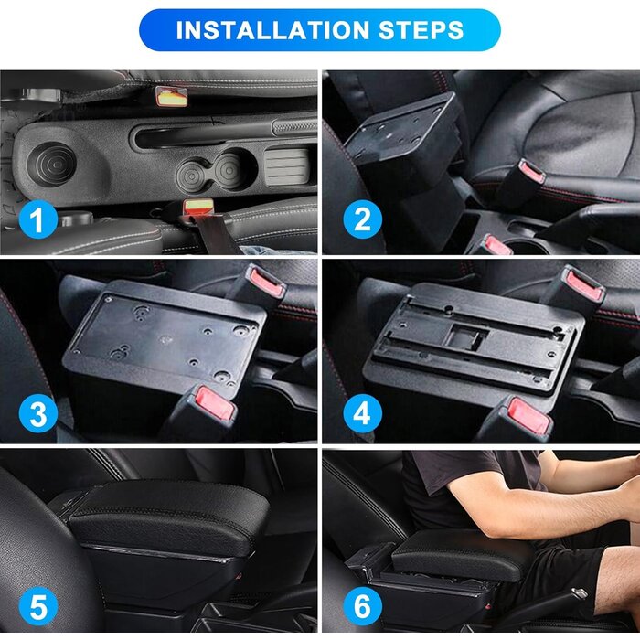 Accoudoir Central Renault Clio IV 7 Ports USB - Jusqu'à -35% en Outlet