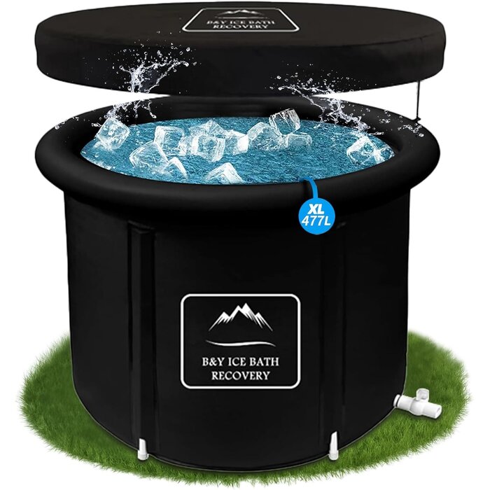 Bain froid pliable 90 cm - Récupération athlétique - Jusqu'à -35%
