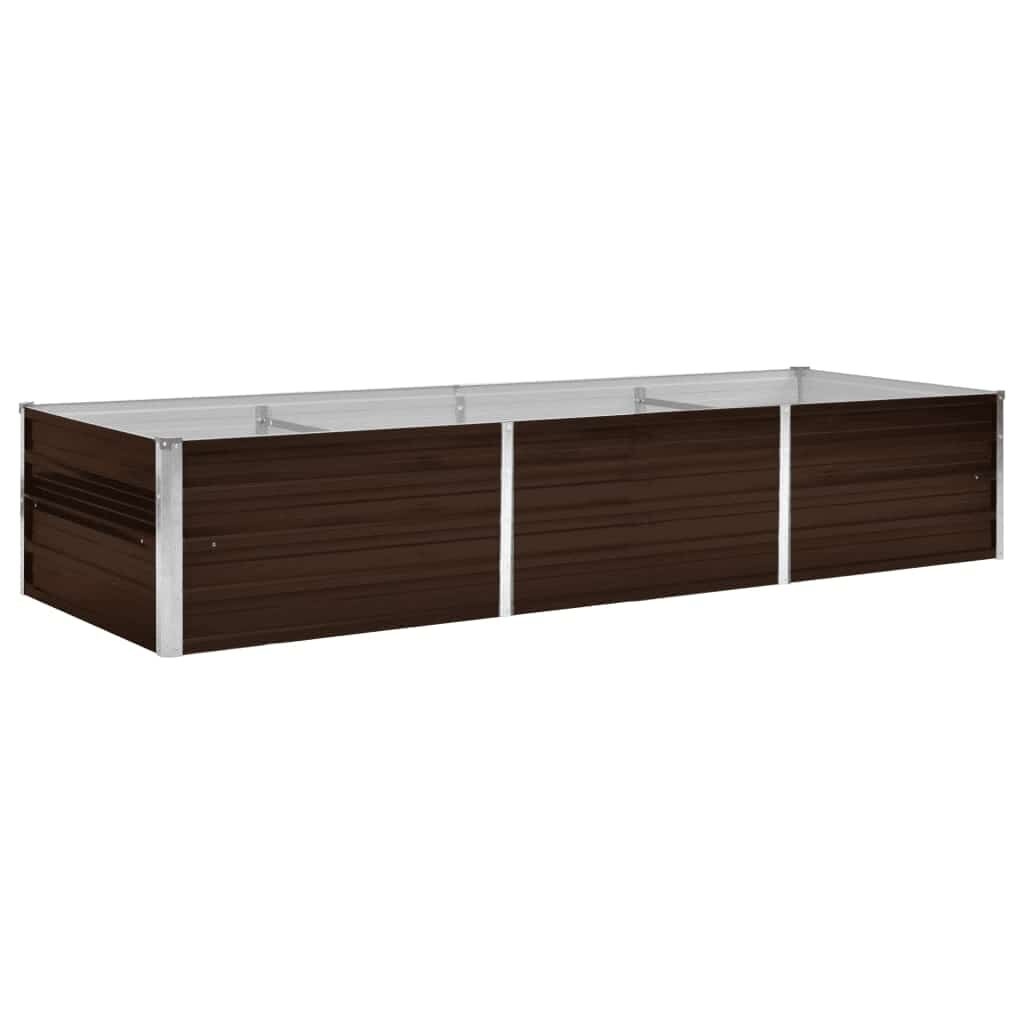 Grande jardinière surélevée acier 240cm - Jusqu'à -35% sur votre jardin