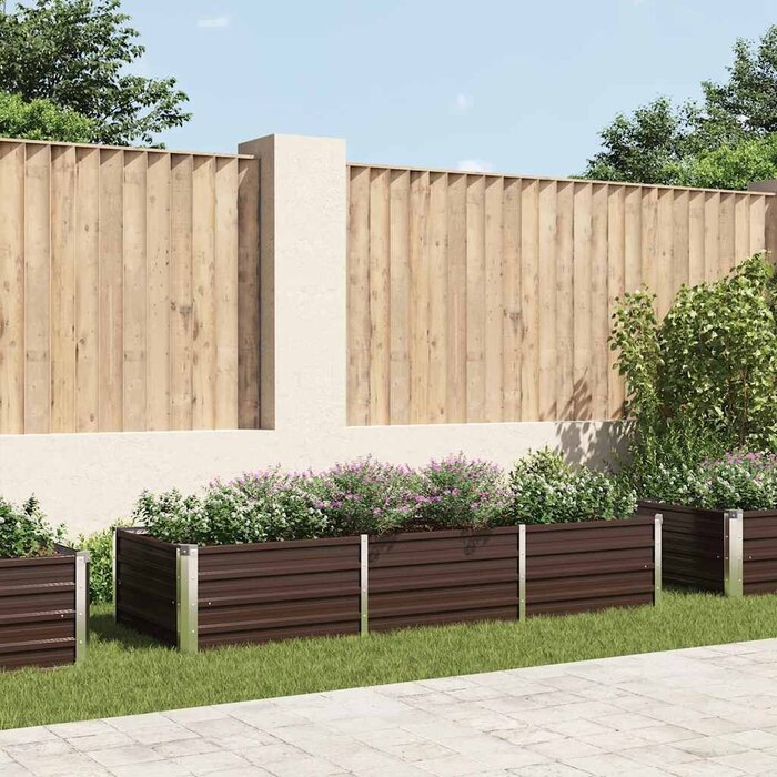 Grande jardinière surélevée acier 240cm - Jusqu'à -35% sur votre jardin