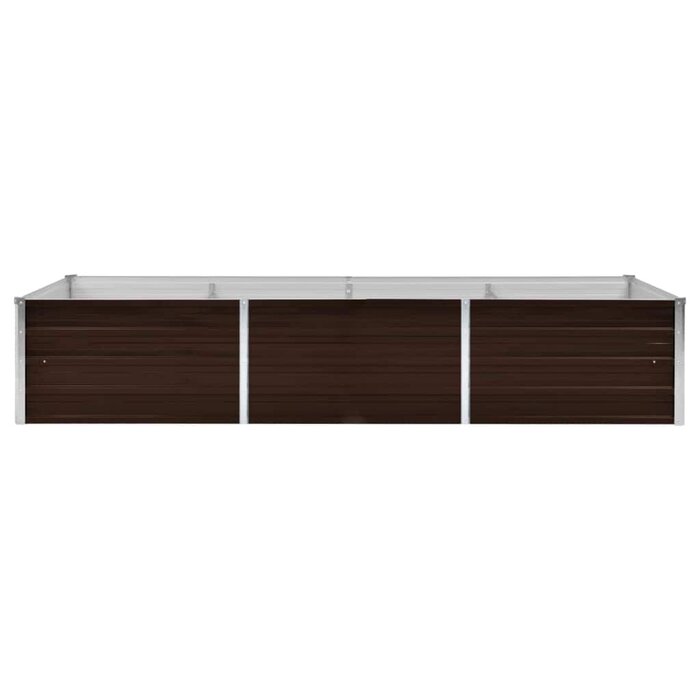 Grande jardinière surélevée acier 240cm - Jusqu'à -35% sur votre jardin